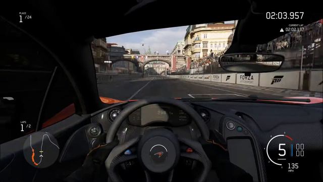 Forza Motorsport 6 | McLaren P1 | Prague Race [1080p HD] смотреть онлайн