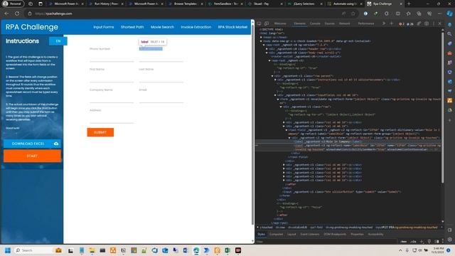 Creating Anchors for Selectors in Power Automate Desktop using jQuery. смотреть онлайн