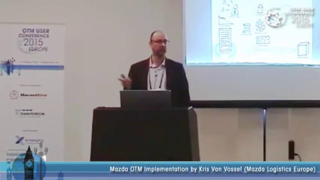 Mazda OTM Implementation by Kris Van Vossel (Mazda Logistics Europe) смотреть онлайн