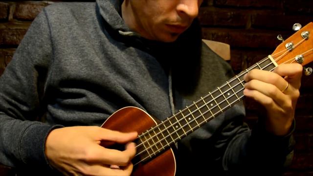 QEPD Chris Cornell - Fragmento de Black Hole Sun en Ukelel смотреть онлайн