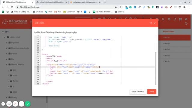 Adding images in a MYSQL database using php. смотреть онлайн
