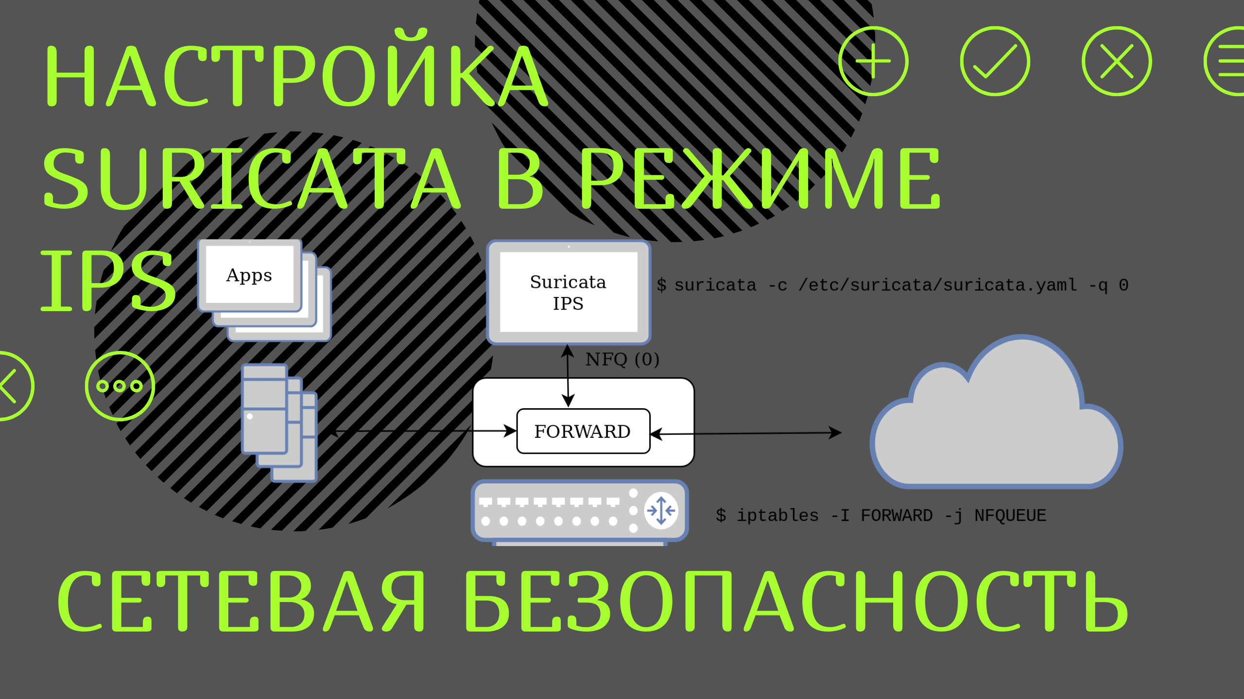 Настройка Suricata в режиме IPS средствами NFQ в Linux