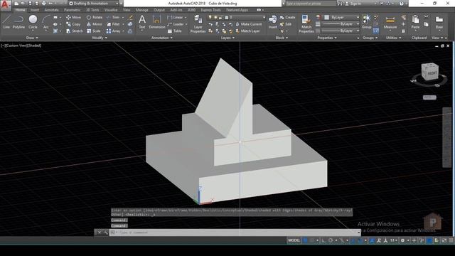 AutoCAD 3D. Estilos Visuales en AutoCAD 3D смотреть онлайн