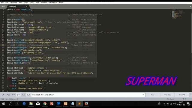 CARA MENGIRIM EMAIL DARI LOCALHOST PHP KE GMAIL MENGGUNAKAN PHPMailer смотреть онлайн