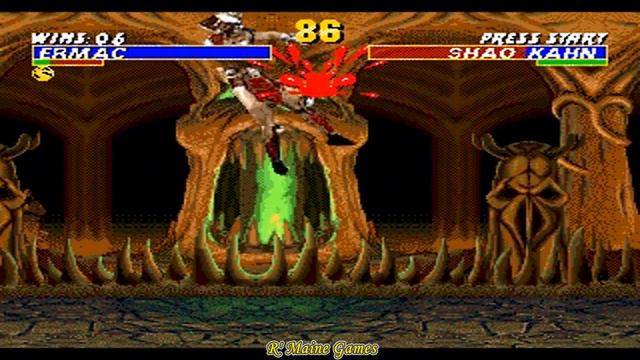 🎮 ULTIMATE MORTAL KOMBAT TRILOGY - ( HACK / MEGA DRIVE ) - 💥 ERMAC 💥 - GAMEPLAY COMPLETA смотреть онлайн