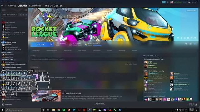 Rocket League | Chain Wall Dash Quick Tutorial KBM смотреть онлайн