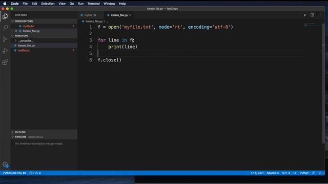 Iterating over files using Python programming language смотреть онлайн