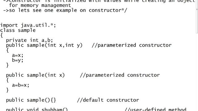 Core Java- Constructor (Video 6) смотреть онлайн