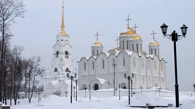 Uspensky Cathedral / Vladimir, Russia смотреть онлайн