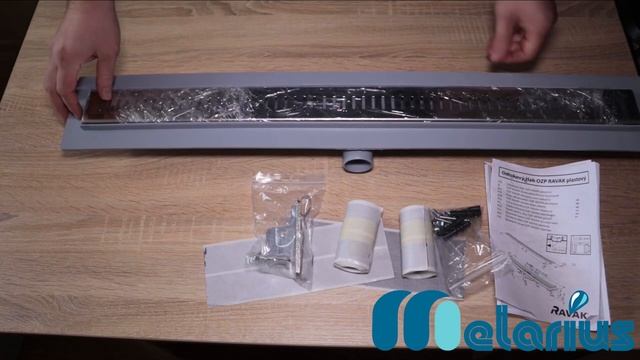 Обзор на душевой канал Ravak Zebra 750 смотреть онлайн