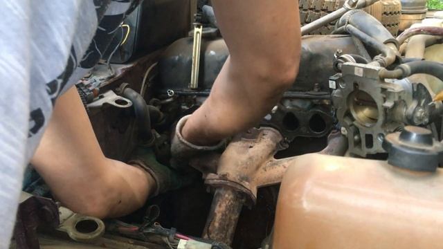 Замена заглушек блока цилиндров нива смотреть онлайн