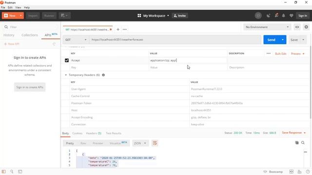ASP.NET Core 3.1 Web API: XML Support - Accept, Content-Type, Content Negotiation смотреть онлайн