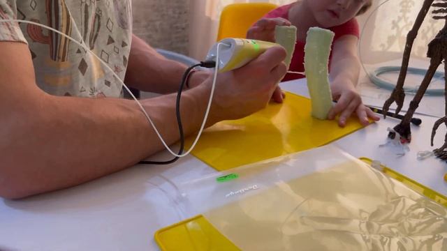 Делаем алфавит лора 3D ручкой «Н» смотреть онлайн
