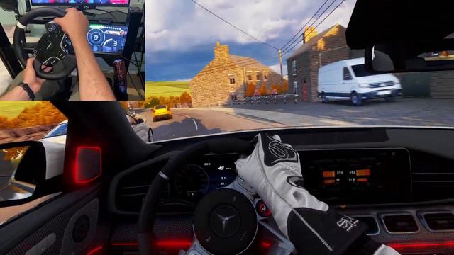 GLE 63s - Traffic Gameplay - Assetto Corsa смотреть онлайн