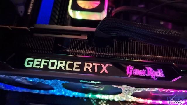 Palit GeForce RTX 3090 Ti GameRock-Подсветка3 смотреть онлайн