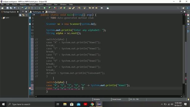 #12 Enhance Switch Case In Java | Enhance Switch Case | Switch Case | MyProParadise смотреть онлайн