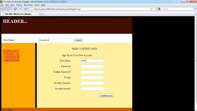 43 - ASP.NET CreateUserWizard Control смотреть онлайн