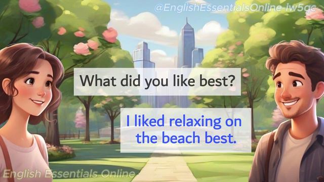 200 Past Simple Tense Q&A | English Conversation Practice| Improve your English Skills смотреть онлайн
