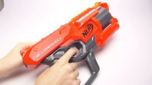 Нерф бластер. Мега Циклон Шок Обзор Новое видео Nerf