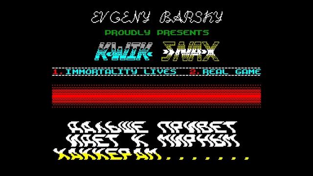 Kwik Snax Crack Intro-Evgeny Barsky / Flash inc [#zx spectrum] смотреть онлайн