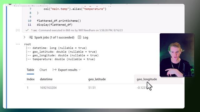 Using Fabric notebooks (pySpark) to clean and transform real-world JSON data смотреть онлайн