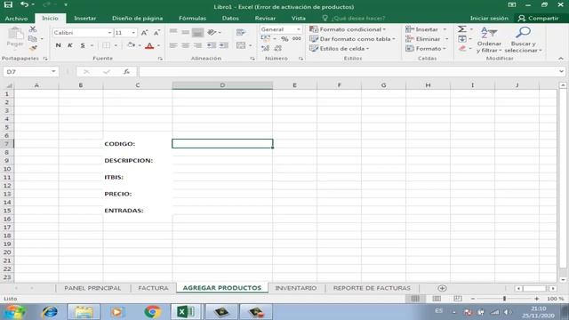 SISTEMA DE FACTURACION CON MINI FACTURA O TICKET FACTURA EN EXCEL 2016 смотреть онлайн