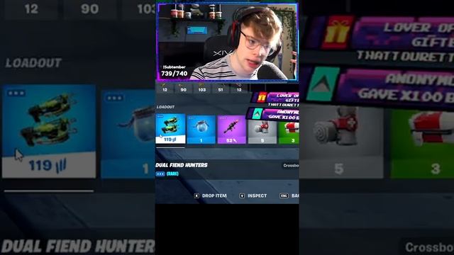 New OP Duel Field Hunters CROSSBOWS in Fortnite! смотреть онлайн