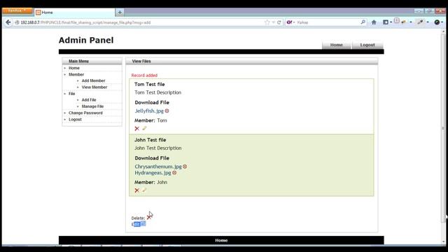 php File Sharing Script - www.phpuncle.com смотреть онлайн