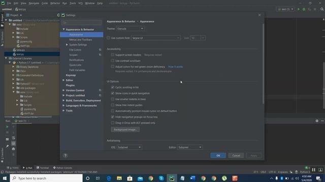 How to change pycharm theme #theme #background #python #pycharm смотреть онлайн