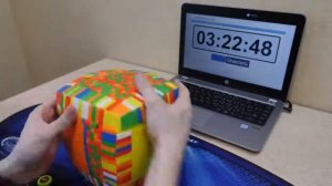СОБРАЛ САМЫЙ БОЛЬШОЙ КУБИК РУБИКА В МИРЕ 17х17   КАК СОБРАТЬ КУБИК ЗА 5 ЧАСОВ