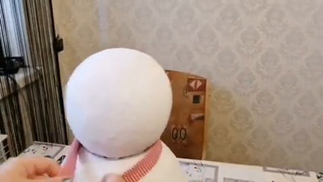 Мастер класс как сделать снеговика | Подарочный снеговик своими руками | новогодние поделки смотреть онлайн