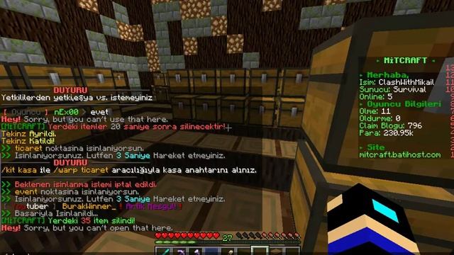Survival Server Tanıtımı (1.12.2)(İp Açıklamada) смотреть онлайн