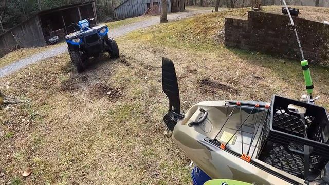 Feel Free Lure 10 V2 kayak on the water review ( minn kota endura) смотреть онлайн