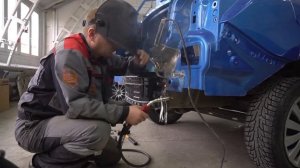 Renault Logan - замена задней панели и пола багажника. Фабрика кузовного ремонта