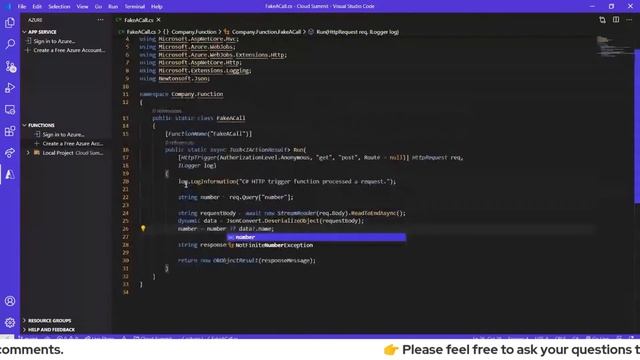 Fake A Phone Call using Azure Functions and Twilio by Aditya | Cloud Summit 2021 смотреть онлайн