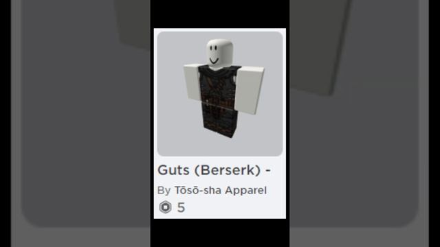 Make Guts In Roblox [Berserk] #shorts смотреть онлайн