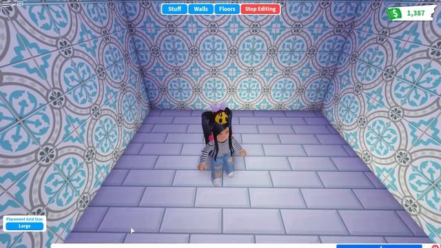 *MODERN TEAL BLUE* Apartment SPEED BUILD ADOPT ME Roblox Home UPDATE смотреть онлайн