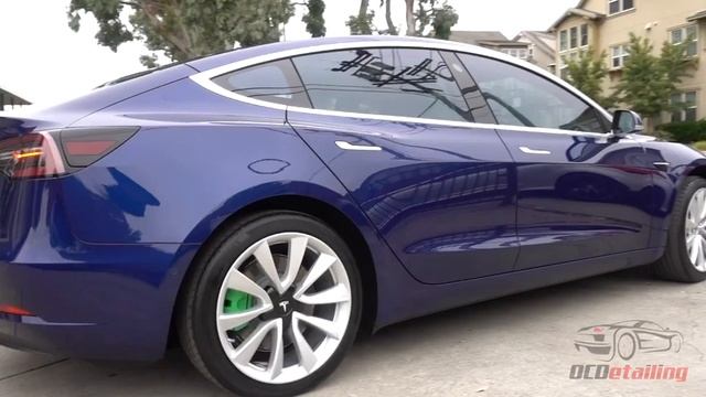 Tesla Model 3 - CQuartz Finest Reserve Coating смотреть онлайн