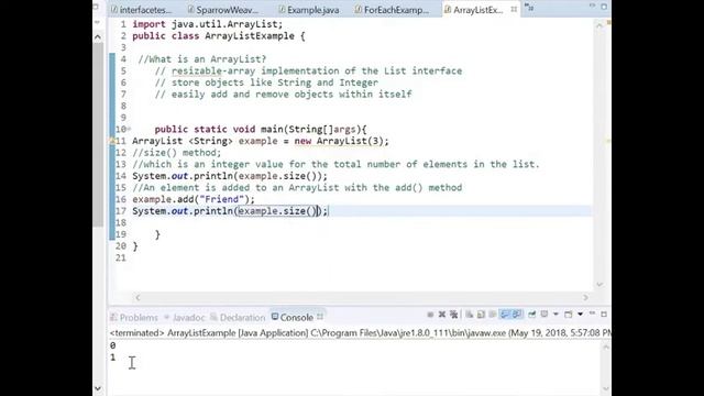 AP Computer Science A - ArrayLists: Definition, Example, and Methods смотреть онлайн