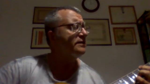 One note Samba: voice, acoustic guitar chords. смотреть онлайн