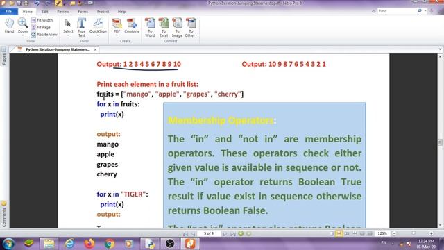 Python Iteration and Jumping Statement-Pradeep Swami смотреть онлайн