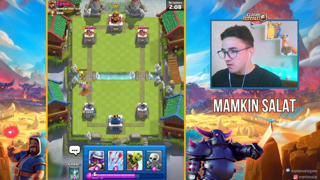 ЭЛЕКТРИЧЕСКАЯ ДОЛИНА ПРИВЕТ / КЛЕШ РОЯЛЬ / CLASH ROYALE смотреть онлайн