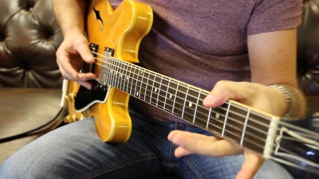 Guy King playing a 1960 Gibson ES-335TDN here at Norman's Rare Guitars смотреть онлайн