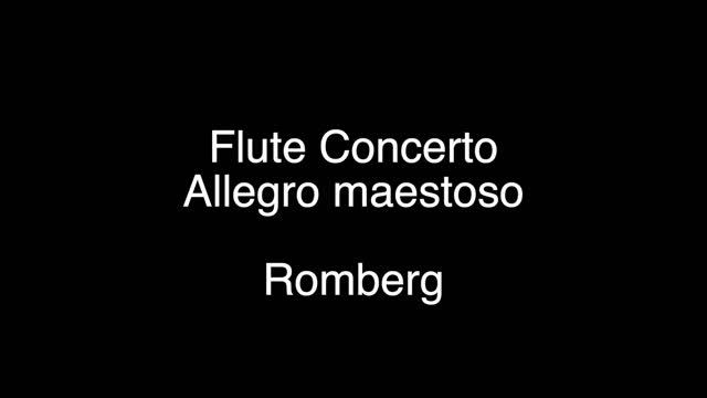 Flute Concerto Piano accompaniment - Romberg (full track) смотреть онлайн