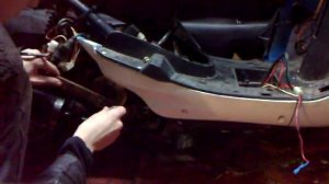 Как снять статор генератора на скутере