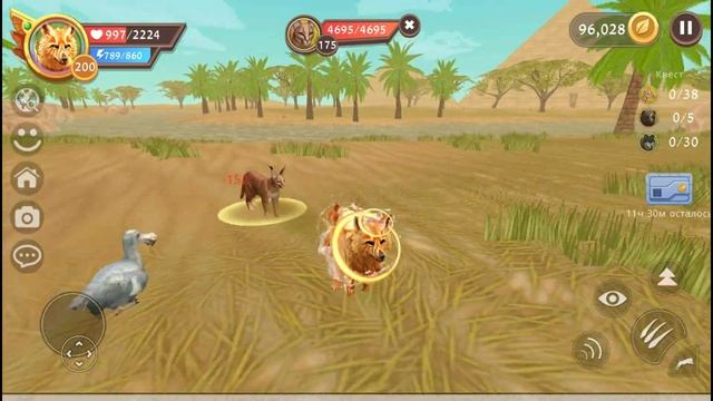 Игра за волка в ЕГИПТЕ и открытие сундуков ? WildCraft смотреть онлайн