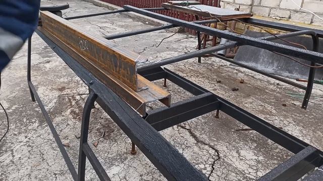 Сборка рамы Минитрактор Т 16 Переломка Своими руками смотреть онлайн