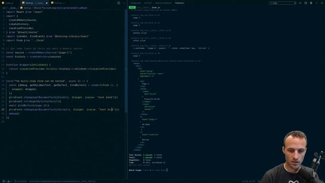 Testing a Multi-Page form смотреть онлайн