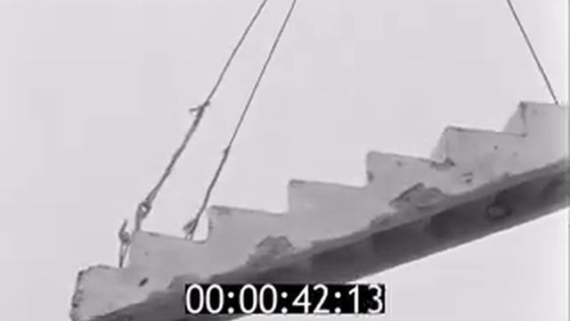 Набережные Челны 1970 год .( без звука ) Строительство в посёлке ГЭС. смотреть онлайн