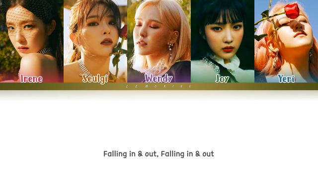 Red Velvet In & Out Lyrics (레드벨벳 In & Out 가사) [Color Coded Lyrics/Han/Rom/Eng] смотреть онлайн